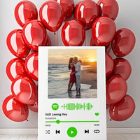 Personalizuotas Spotify muzikos grotuvas ant drobės su jūsų nuotrauka, daina ir spotify kodu  Drobe -  dovanokis.lt