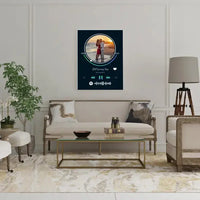 Personalizuotas Spotify muzikos grotuvas ant drobės su jūsų nuotrauka, daina ir spotify kodu  Drobe -  dovanokis.lt