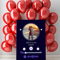 Personalizuotas Spotify muzikos grotuvas ant drobės su jūsų nuotrauka, daina ir spotify kodu  Drobe -  dovanokis.lt