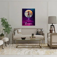 Personalizuotas Spotify muzikos grotuvas ant drobės su jūsų nuotrauka, daina ir spotify kodu  Drobe -  dovanokis.lt