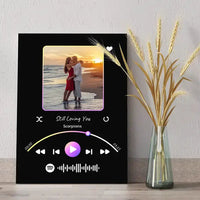 Personalizuotas Spotify muzikos grotuvas ant drobės su jūsų nuotrauka, daina ir spotify kodu  Drobe -  dovanokis.lt