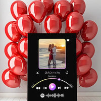 Personalizuotas Spotify muzikos grotuvas ant drobės su jūsų nuotrauka, daina ir spotify kodu  Drobe -  dovanokis.lt