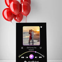 Personalizuotas Spotify muzikos grotuvas ant drobės su jūsų nuotrauka, daina ir spotify kodu  Drobe -  dovanokis.lt