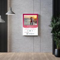 Personalizuotas Spotify muzikos grotuvas ant drobės su jūsų nuotrauka, daina ir spotify kodu  Drobe -  dovanokis.lt