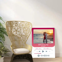 Personalizuotas Spotify muzikos grotuvas ant drobės su jūsų nuotrauka, daina ir spotify kodu  Drobe -  dovanokis.lt