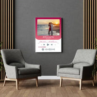 Personalizuotas Spotify muzikos grotuvas ant drobės su jūsų nuotrauka, daina ir spotify kodu  Drobe -  dovanokis.lt