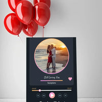 Personalizuotas Spotify muzikos grotuvas ant drobės su jūsų nuotrauka, daina ir spotify kodu  Drobe -  dovanokis.lt