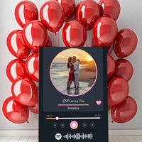 Personalizuotas Spotify muzikos grotuvas ant drobės su jūsų nuotrauka, daina ir spotify kodu  Drobe -  dovanokis.lt