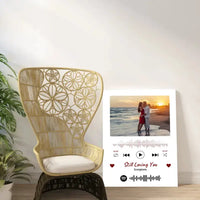 Personalizuotas Spotify muzikos grotuvas ant drobės su jūsų nuotrauka, daina ir spotify kodu  Drobe -  dovanokis.lt