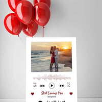 Personalizuotas Spotify muzikos grotuvas ant drobės su jūsų nuotrauka, daina ir spotify kodu  Drobe -  dovanokis.lt