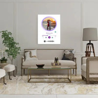 Personalizuotas Spotify muzikos grotuvas ant drobės su jūsų nuotrauka, daina ir spotify kodu  Drobe -  dovanokis.lt