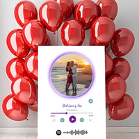 Personalizuotas Spotify muzikos grotuvas ant drobės su jūsų nuotrauka, daina ir spotify kodu  Drobe -  dovanokis.lt