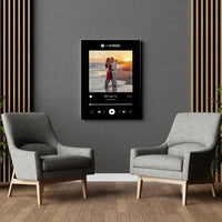 Personalizuotas Spotify muzikos grotuvas ant drobės su jūsų nuotrauka, daina ir spotify kodu  Drobe -  dovanokis.lt