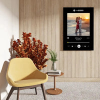 Personalizuotas Spotify muzikos grotuvas ant drobės su jūsų nuotrauka, daina ir spotify kodu  Drobe -  dovanokis.lt