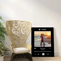 Personalizuotas Spotify muzikos grotuvas ant drobės su jūsų nuotrauka, daina ir spotify kodu  Drobe -  dovanokis.lt