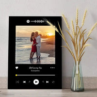 Personalizuotas Spotify muzikos grotuvas ant drobės su jūsų nuotrauka, daina ir spotify kodu  Drobe -  dovanokis.lt