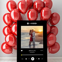 Personalizuotas Spotify muzikos grotuvas ant drobės su jūsų nuotrauka, daina ir spotify kodu  Drobe -  dovanokis.lt