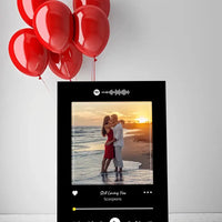 Personalizuotas Spotify muzikos grotuvas ant drobės su jūsų nuotrauka, daina ir spotify kodu  Drobe -  dovanokis.lt