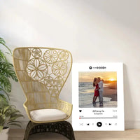 Personalizuotas Spotify muzikos grotuvas ant drobės su jūsų nuotrauka, daina ir spotify kodu  Drobe -  dovanokis.lt