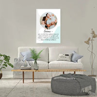 Personalizuotas šeimos spaudinys ant drobės su jūsų nuotrauka  Drobe -  dovanokis.lt