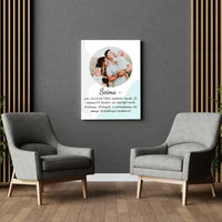 Personalizuotas šeimos spaudinys ant drobės su jūsų nuotrauka  Drobe -  dovanokis.lt