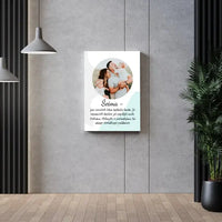 Personalizuotas šeimos spaudinys ant drobės su jūsų nuotrauka  Drobe -  dovanokis.lt