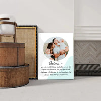 Personalizuotas šeimos spaudinys ant drobės su jūsų nuotrauka  Drobe -  dovanokis.lt