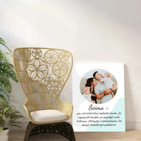 Personalizuotas šeimos spaudinys ant drobės su jūsų nuotrauka  Drobe -  dovanokis.lt