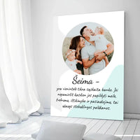 Personalizuotas šeimos spaudinys ant drobės su jūsų nuotrauka  Drobe -  dovanokis.lt