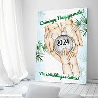 Personalizuota "Šeima ir 1-4 vaikai susikibę už rankų" iliustracija, Kalėdine iliustracija, Motinos Rankos, Naujagimio iliustracija, Menas, Laikydami rankas, Šeimos rankos  Drobe -  dovanokis.lt