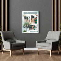 Personalizuotas mūsų šeimos atostogos spaudinys ant drobės  Drobe -  dovanokis.lt