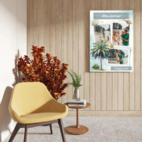 Personalizuotas mūsų šeimos atostogos spaudinys ant drobės  Drobe -  dovanokis.lt