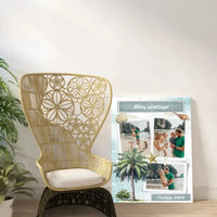 Personalizuotas mūsų šeimos atostogos spaudinys ant drobės  Drobe -  dovanokis.lt