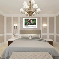 Personalizuotas "YouTube" dizaino kūrinys ant drobės su jūsų nuotrauka ir tekstais  Drobe -  dovanokis.lt