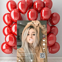 Personalizuotas "TikTok" dizaino kūrinys ant drobės su jūsų nuotrauka ir tekstais  Drobe -  dovanokis.lt