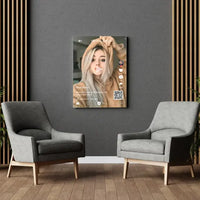 Personalizuotas "TikTok" dizaino kūrinys ant drobės su jūsų nuotrauka ir tekstais  Drobe -  dovanokis.lt