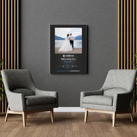 Personalizuotas Spotify muzikos grotuvas ant drobės su jūsų nuotrauka, daina ir spotify kodu  Drobe -  dovanokis.lt