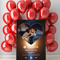 Personalizuotas Spotify muzikos grotuvas ant drobės su jūsų nuotrauka, daina ir spotify kodu  Drobe -  dovanokis.lt