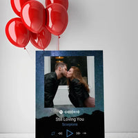 Personalizuotas Spotify muzikos grotuvas ant drobės su jūsų nuotrauka, daina ir spotify kodu  Drobe -  dovanokis.lt