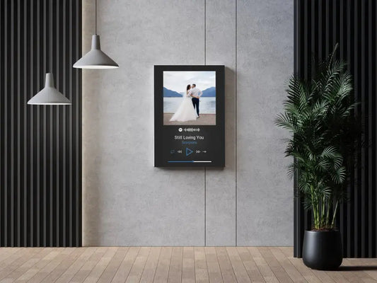 Personalizuotas Spotify muzikos grotuvas ant drobės su jūsų nuotrauka, daina ir spotify kodu  Drobe -  dovanokis.lt