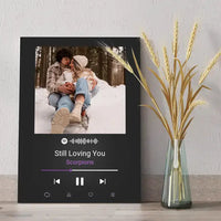 Personalizuotas Spotify muzikos grotuvas ant drobės su jūsų nuotrauka, daina ir spotify kodu  Drobe -  dovanokis.lt