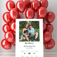 Personalizuotas Spotify muzikos grotuvas ant drobės su jūsų nuotrauka, daina ir spotify kodu  Drobe -  dovanokis.lt