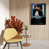 Personalizuotas Spotify muzikos grotuvas ant drobės su jūsų nuotrauka, daina ir spotify kodu  Drobe -  dovanokis.lt