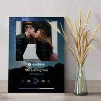 Personalizuotas Spotify muzikos grotuvas ant drobės su jūsų nuotrauka, daina ir spotify kodu  Drobe -  dovanokis.lt