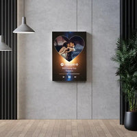 Personalizuotas Spotify muzikos grotuvas ant drobės su jūsų nuotrauka, daina ir spotify kodu  Drobe -  dovanokis.lt