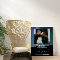 Personalizuotas Spotify muzikos grotuvas ant drobės su jūsų nuotrauka, daina ir spotify kodu  Drobe -  dovanokis.lt