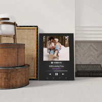 Personalizuotas Spotify muzikos grotuvas ant drobės su jūsų nuotrauka, daina ir spotify kodu  Drobe -  dovanokis.lt