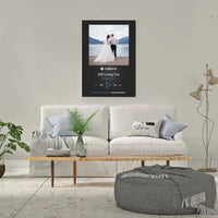 Personalizuotas Spotify muzikos grotuvas ant drobės su jūsų nuotrauka, daina ir spotify kodu  Drobe -  dovanokis.lt