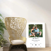 Personalizuotas Spotify muzikos grotuvas ant drobės su jūsų nuotrauka, daina ir spotify kodu  Drobe -  dovanokis.lt