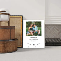 Personalizuotas Spotify muzikos grotuvas ant drobės su jūsų nuotrauka, daina ir spotify kodu  Drobe -  dovanokis.lt